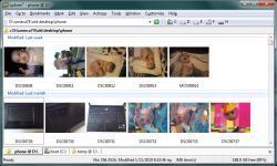 show in groups thumbnail view